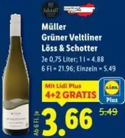 Lidl Müller Grüner Veltliner Löss & Schotter Angebot