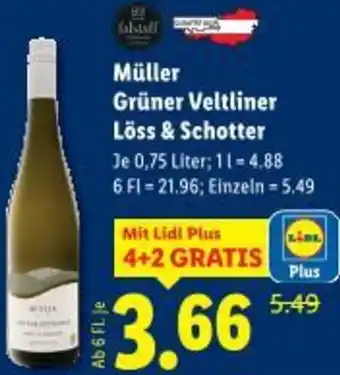 Lidl Müller Grüner Veltliner Löss & Schotter Angebot
