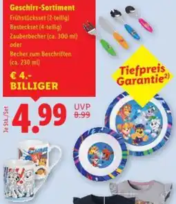 Lidl Geschirr-Sortiment Angebot