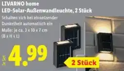 Lidl LIVARNO home LED-Akku-Außenwandleuchte Angebot