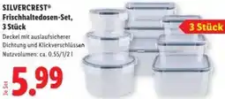 Lidl Silvercrest Frischhaltedosen-Set Angebot
