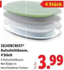 Lidl Silvercrest Aufschnittboxen Angebot