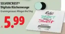 Lidl Silvercrest Digitale Küchenwaage Angebot