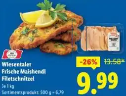 Lidl Wiesentaler Frische Maishendl Filetschnitzel Angebot
