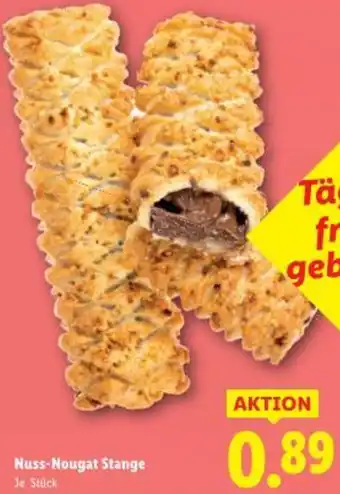 Lidl Nuss-Nougat Stange Angebot