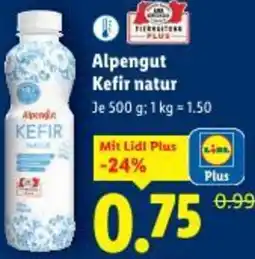 Lidl Alpengut Kefir natur Angebot