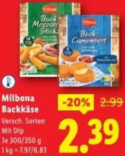 Lidl Milbona Backkäse Angebot