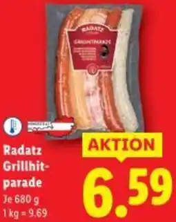 Lidl Radatz Grillhit- parade Angebot