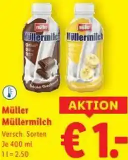 Lidl Müller Müllermilch Angebot