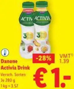 Lidl Danone Activia Drink Angebot