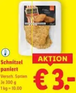 Lidl Schnitzel paniert Angebot