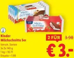 Lidl Kinder Milchschnitte Angebot