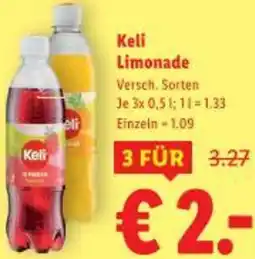 Lidl Keli Limonade Angebot