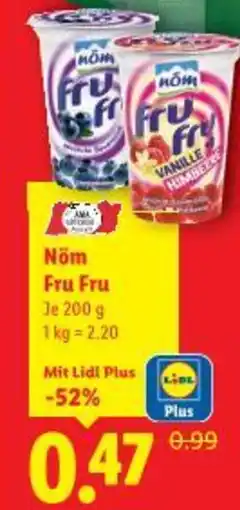 Lidl Nöm Fru Fru Angebot