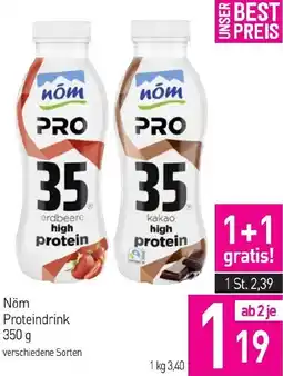 Sutterlüty Nöm Proteindrink Angebot