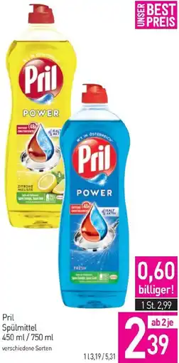 Sutterlüty Pril Spülmittel Angebot