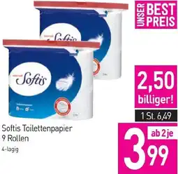 Sutterlüty Softis Toilettenpapier Angebot