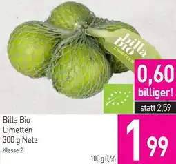 Sutterlüty Billa Bio Limetten Angebot