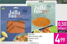 Sutterlüty Billa Bio Räucherlachs oder Graved Lachs Angebot