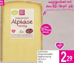 Sutterlüty Sutterlüty's Bregenzerwälder Alpkäse würzig Angebot