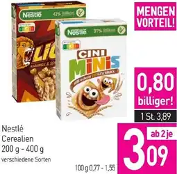 Sutterlüty Nestlé Cerealien Angebot