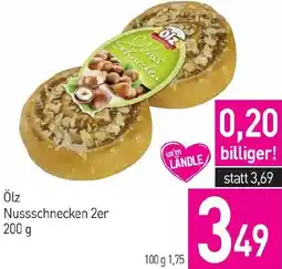 Sutterlüty Ölz Nussschnecken Angebot