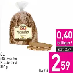Sutterlüty Ölz Mühlviertler Krustenbrot Angebot