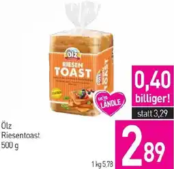 Sutterlüty Ölz Riesentoast Angebot