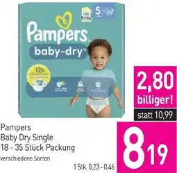 Sutterlüty Pampers Baby Dry Single Angebot