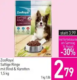 Sutterlüty ZooRoyal Saftige Ringe mit Rind & Karotten Angebot