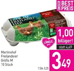 Sutterlüty Martinshof Freilandeier Angebot