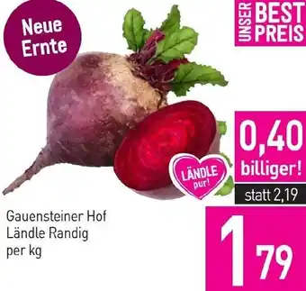 Sutterlüty Gauensteiner Hof Ländle Randig Angebot