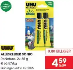 Libro Uhu alleskleber sonic Angebot