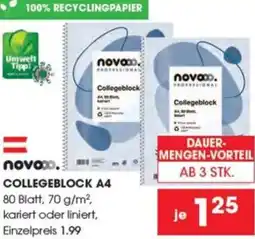 Libro Collegeblock a4 Angebot