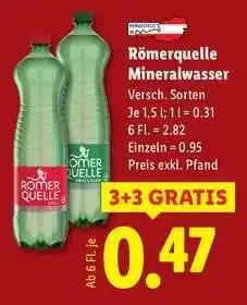 Lidl Roemerquelle Mineralwasser Angebot
