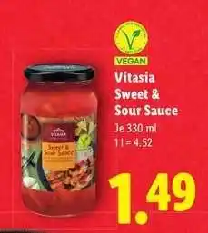 Lidl Vitasia Sweet & Sour Sauce Angebot