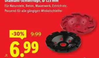 Lidl Diamant-Schleiftopf, Ø 125 mm Angebot