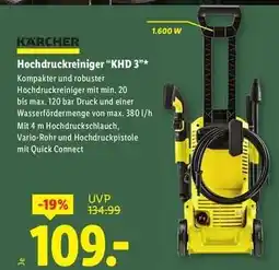 Lidl Hochdruckreiniger „KHD 3“ Angebot