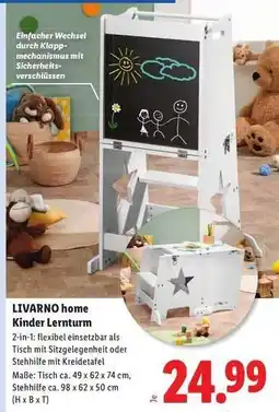 Lidl LIVARNO home Kinder Lernturm Angebot