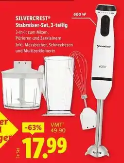 Lidl SILVERCREST Stabmixer-Set, 3-teilig Angebot