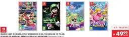 Libro Mario kart 8 deluxe, luigi's mansion 2 hd, the legend of zelda: echoes of wisdom, princess peach: showtime (nintendo switch) Angebot