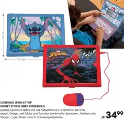 Libro Lexibook lernlaptop disney stitch oder spiderman Angebot