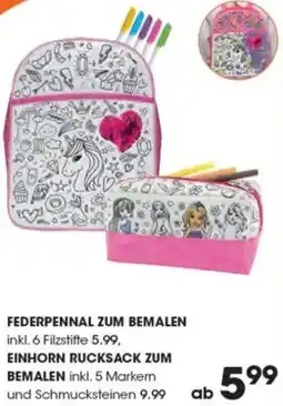 Libro Federpennal zum bemalen Angebot
