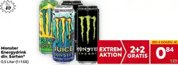Billa Monster Energydrink Angebot