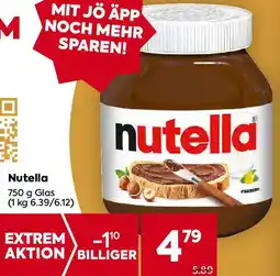 Billa Nutella Angebot