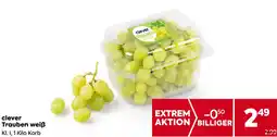 Billa clever Trauben weiß Angebot