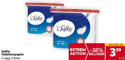 Billa Softis Toilettenpapier Angebot