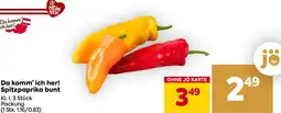 Billa Da komm' ich her! Spitzpaprika bunt Angebot