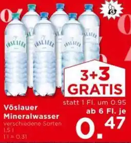 Unimarkt Vöslauer Mineralwasser Angebot