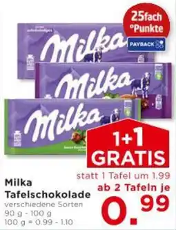 Unimarkt Milka Tafelschokolade Angebot